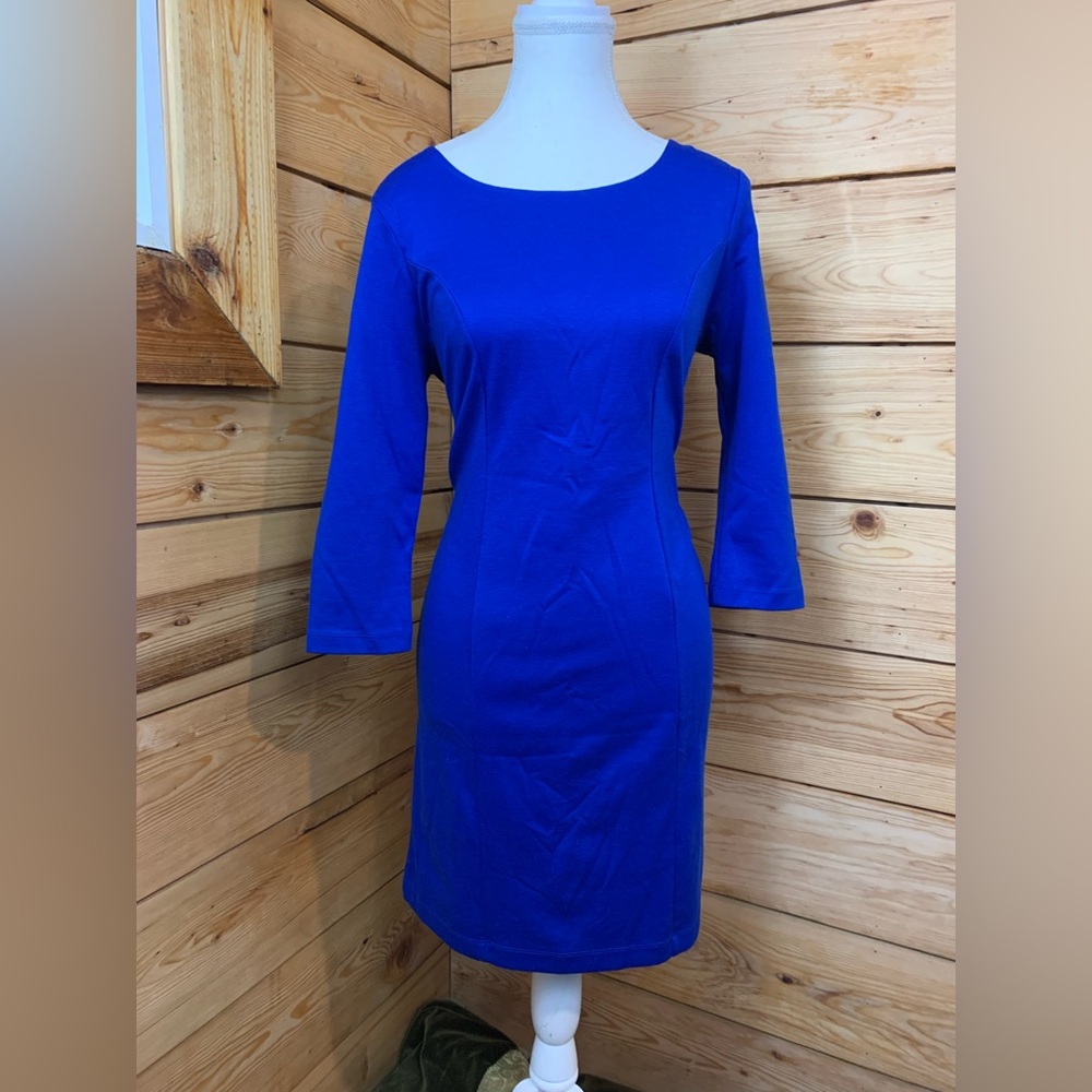 Stretchy Bodycon Long Sleeve Workwear Dress Women Small Old Navy